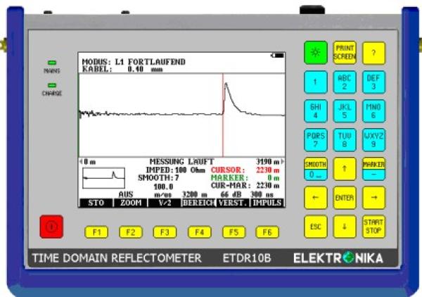 Laufzeitmessgerät TDR // ETDR10B von ELEKTRONIKA